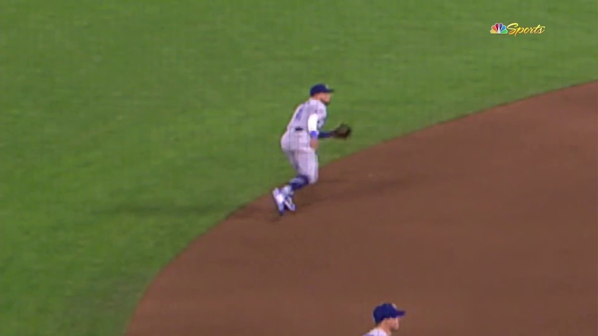 Miguel Rojas was called for a defensive violation on this play Kai Correa's first challenge as interim manager was successful