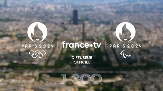 🇫🇷 🏅 J-300 avant les Jeux de #Paris2024 dont France Télévisions est le partenaire historique et diffuseur officiel ! 🗓 Un événement planétaire à vivre sur nos antennes du 26 juillet au 11 août 2024 #RoadToParis2024