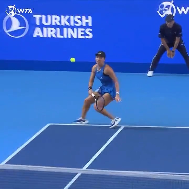 Blazing start for the 2nd seed 🔥 Jessie Pegula #TorayPPO