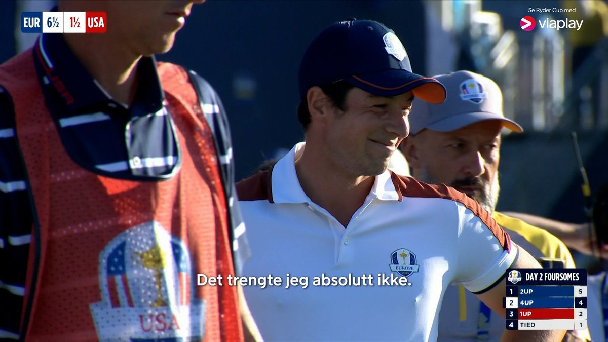 – Ja, jeg starta dagen med en dobbel espresso, Joakim. Det trengte jeg absolut ikke!😅 Våre kommentatorer er i alle fall våkne🤩