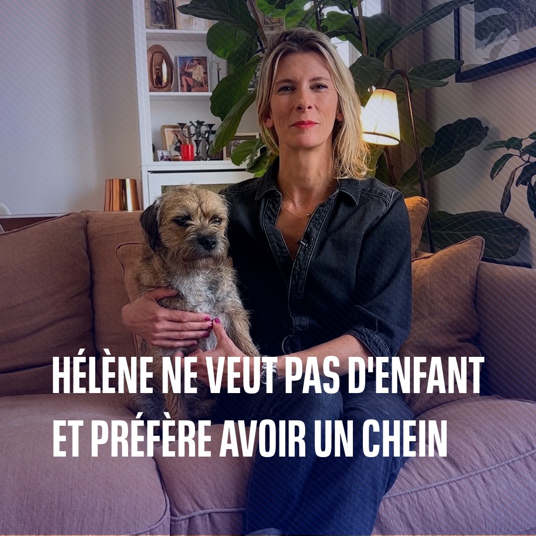 🐶 "Avec un chien, on garde plus d'insouciance, plus de liberté" ➡ Hélène Gateau (Hélène Gateau) explique pourquoi elle ne veut pas d'enfant et préfère avoir un chien