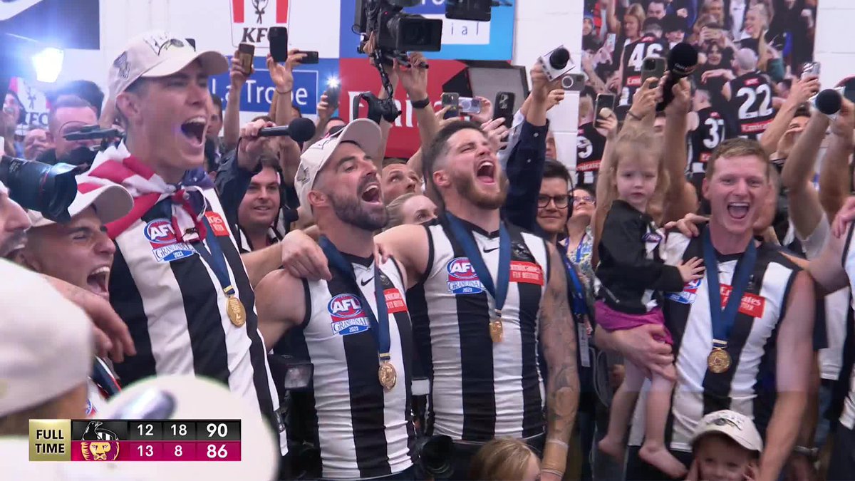 Oh, the premiership's a cakewalk! #AFLGF
