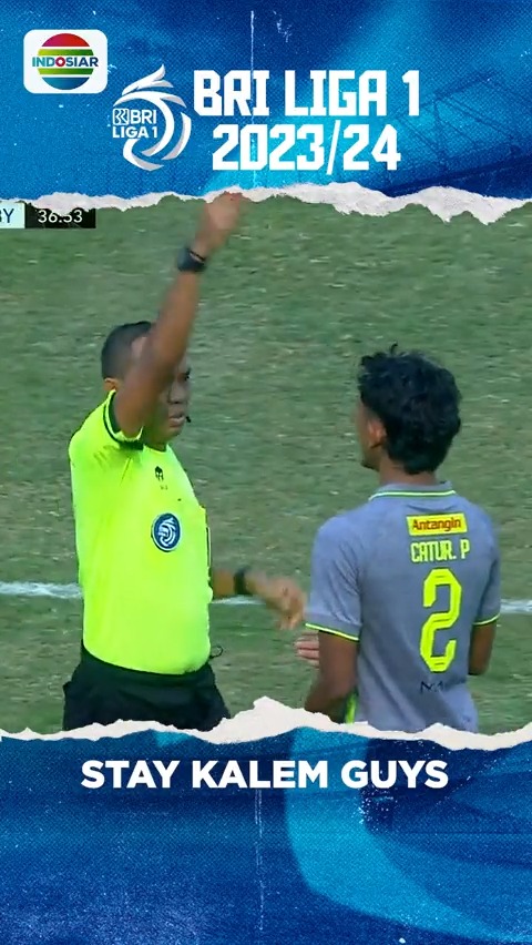 Pertandingan boleh panas, semoga hati tetap dingin. Lekas sembuh mas Adi, dan jadikan pelajaran mas Catur🙏 #BRILiga1 #IndosiarSports #IndosiarRumahSepakBolaIndonesia #DewaUnited #Persebaya