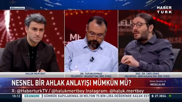 Nesnel bir ahlak anlayışı mümkün mü? Doç. Dr. Enis Doko #Meseleler'de @halukmertbey'e değerlendirdi.