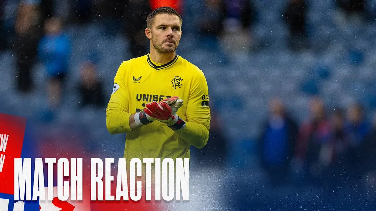 🎙️ Jack Butland spoke to RangersTV after today’s match against Aberdeen.