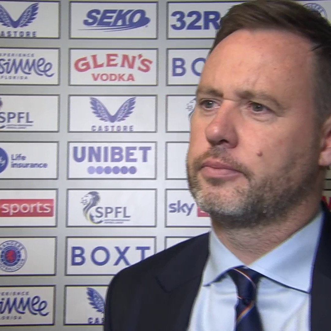 🗣️ "It was a horrible result... Aberdeen came to sit back and play on the counter. We're all culpable after a result like that" Michael Beale reflects on Rangers' 3-1 home loss to Aberdeen and discusses his future at the club 👇