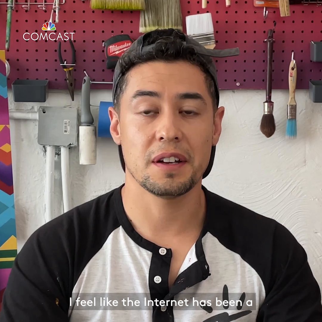 Denver-based artist Juls says the Internet helped him hone his craft and connect to a community of artists across the country. Discover the inspiration behind his new piece – created in partnership with Comcast. #HispanicHeritageMonth