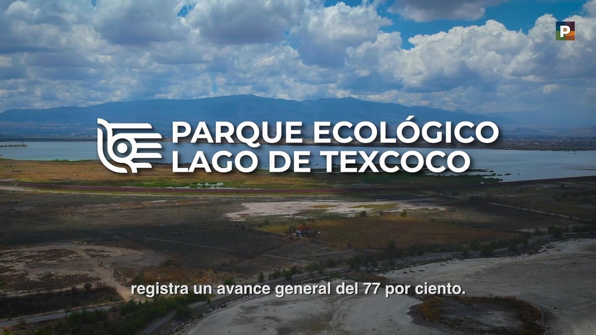 Hoy evaluamos el avance en la recuperación del lago de Texcoco. Ya se convirtieron en áreas naturales protegidas humedales, ríos, lagunas de aves y terrenos que comprenden más de 14 mil hectáreas, incluyendo el Parque Ecológico que está en proceso. Terminaremos el año próximo.