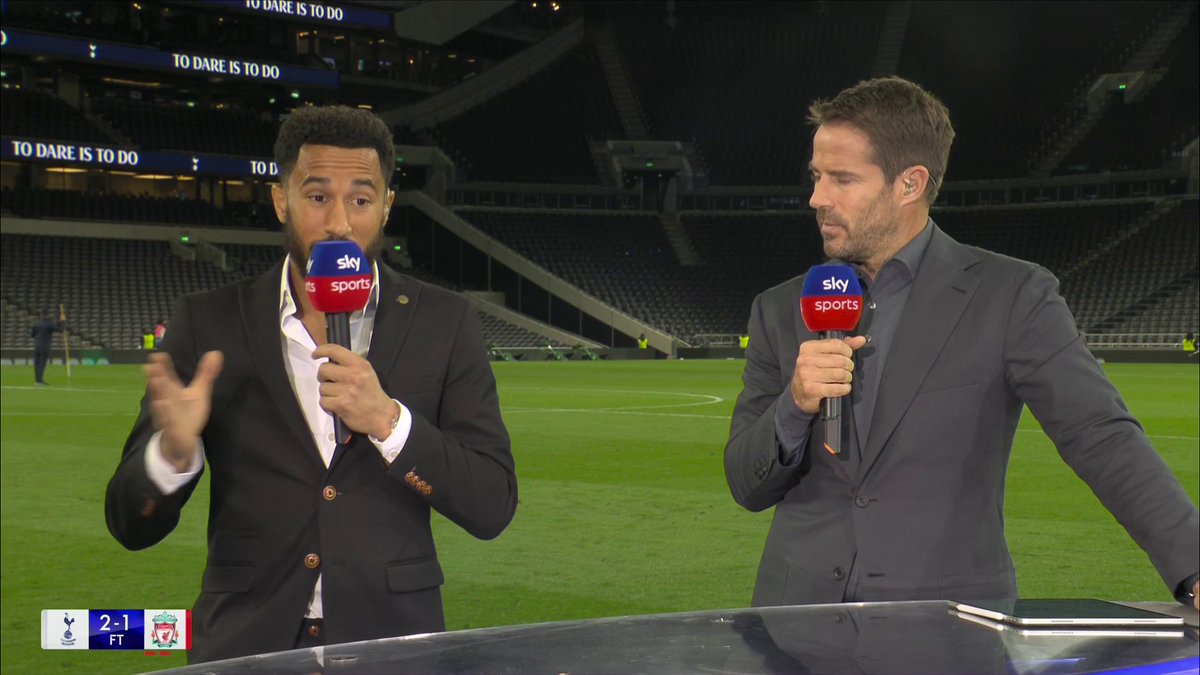 🗣️ "They've got that so badly wrong" 🗣️ "I'm not a fan of VAR" Jamie Redknapp and Andros Townsend discuss the disallowed Luis Diaz goal