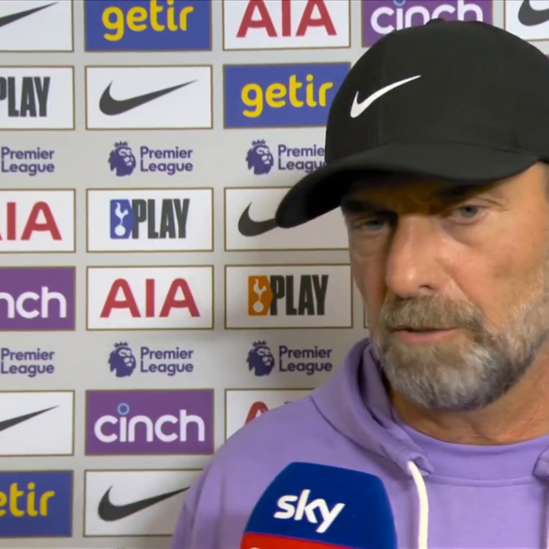 "I've NEVER seen a game like this, with UNFAIR circumstances, CRAZY decisions." Jurgen Klopp's reaction to Liverpool's defeat to Tottenham before the PGMOL statement was released 🔊