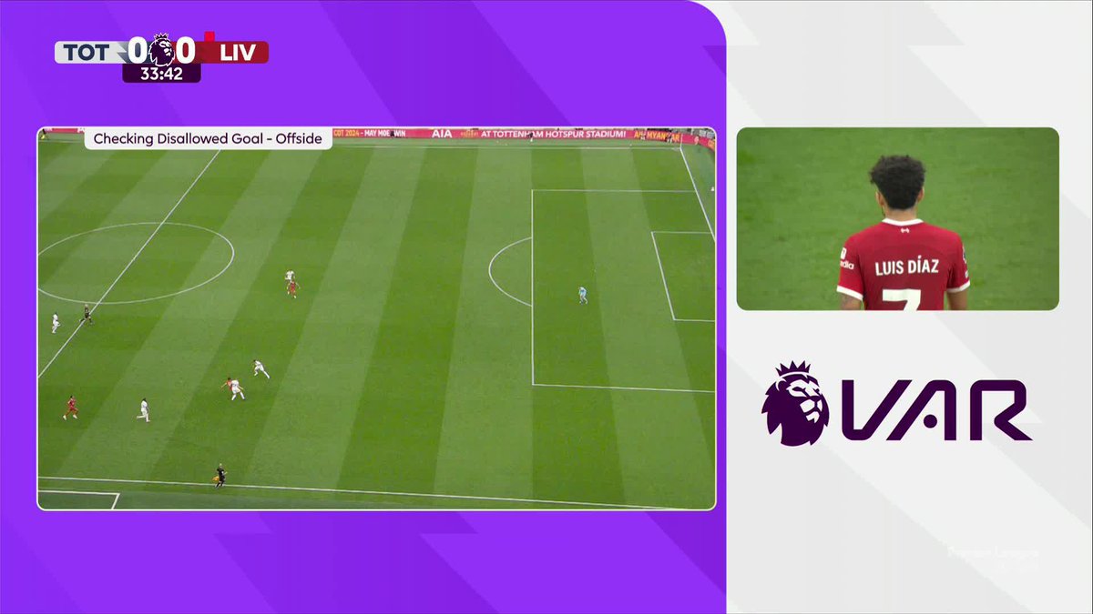 𝐒𝐓𝐀𝐓𝐄𝐌𝐄𝐍𝐓 𝐅𝐑𝐎𝐌 𝐏𝐆𝐌𝐎𝐋 🚨 The PGMOL acknowledge that a significant human error occurred during the first half of #TOTLIV. The goal by Luis Diaz was disallowed for offside by the on-field team of match officials. This was a clear and obvious factual error.