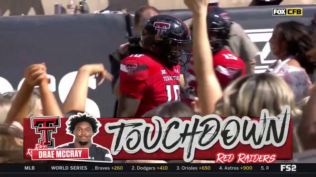 He gone ๐จ Drae McCray to the house! #WreckEm | ๐บ FS2
