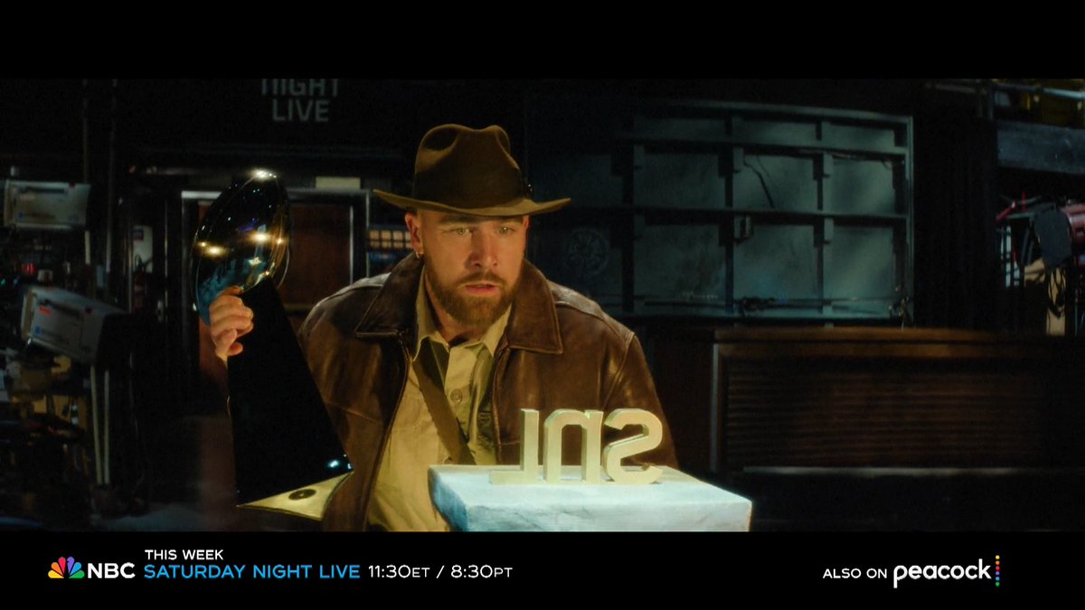 can't get enough Travis Kelce this weekend 🔥🔥🔥 don't miss this re-run of #SNL tonight on NBC and Peacock!