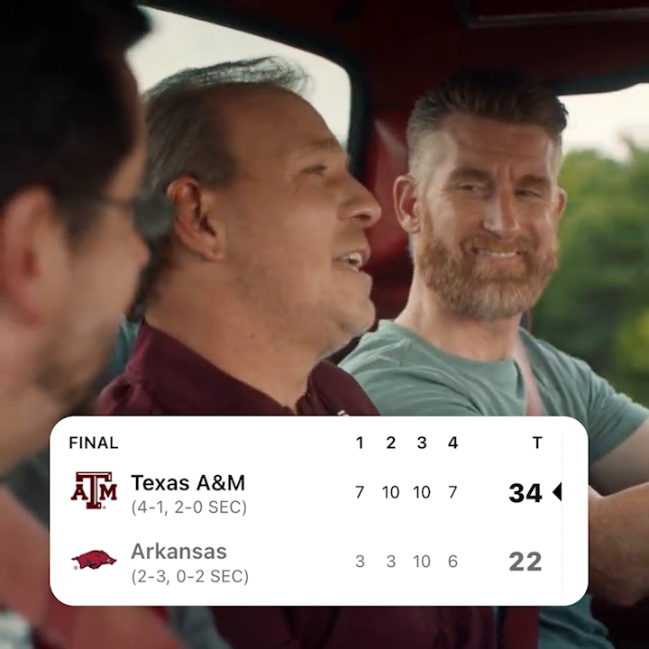 Sing it Jimbo 🗣️ Texas A&M Football has won 11 of 12 games against Arkansas since joining the SEC in 2012 👀