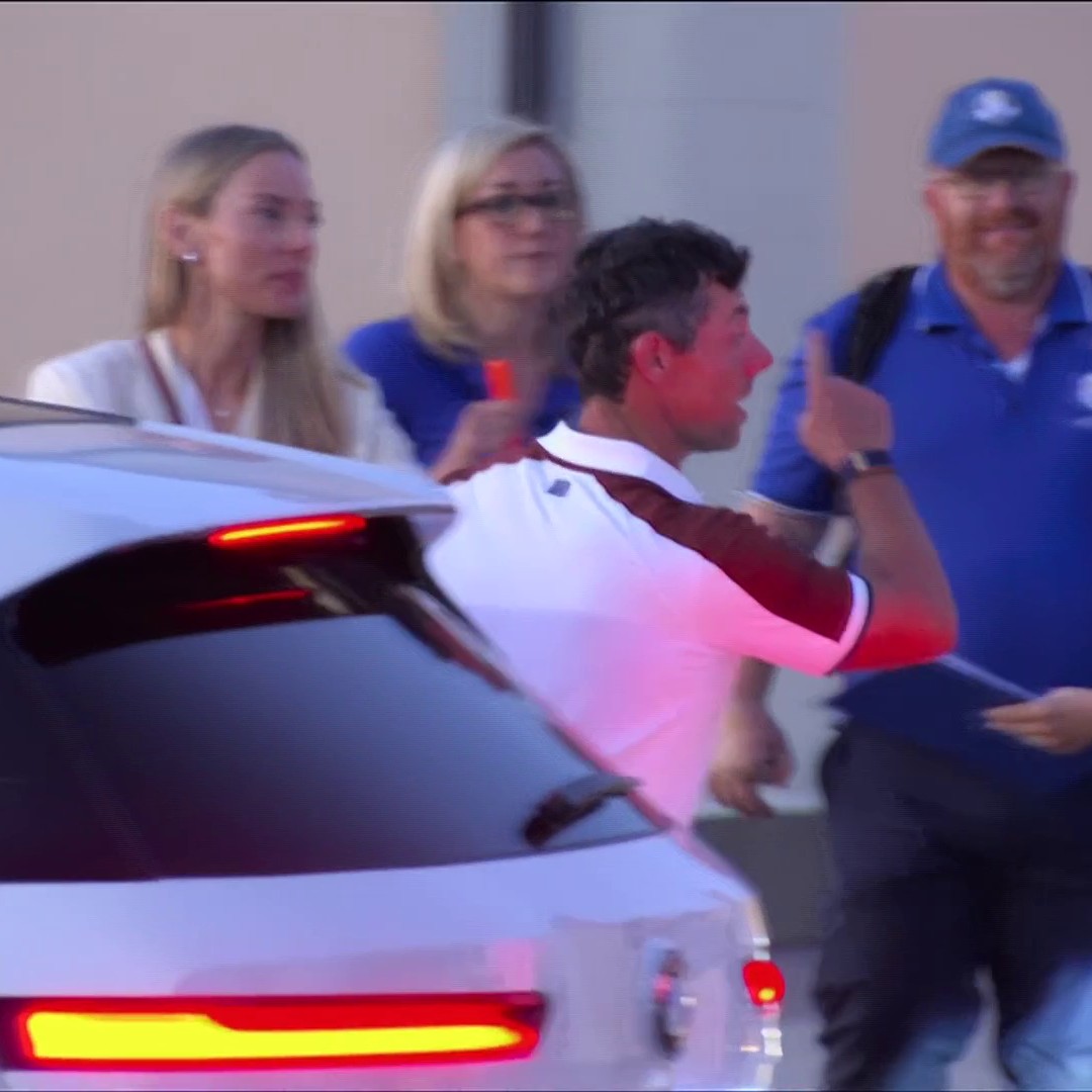 Jamie Weir explains why Rory McIlroy confronted a Team USA caddie in the car park ⬇️