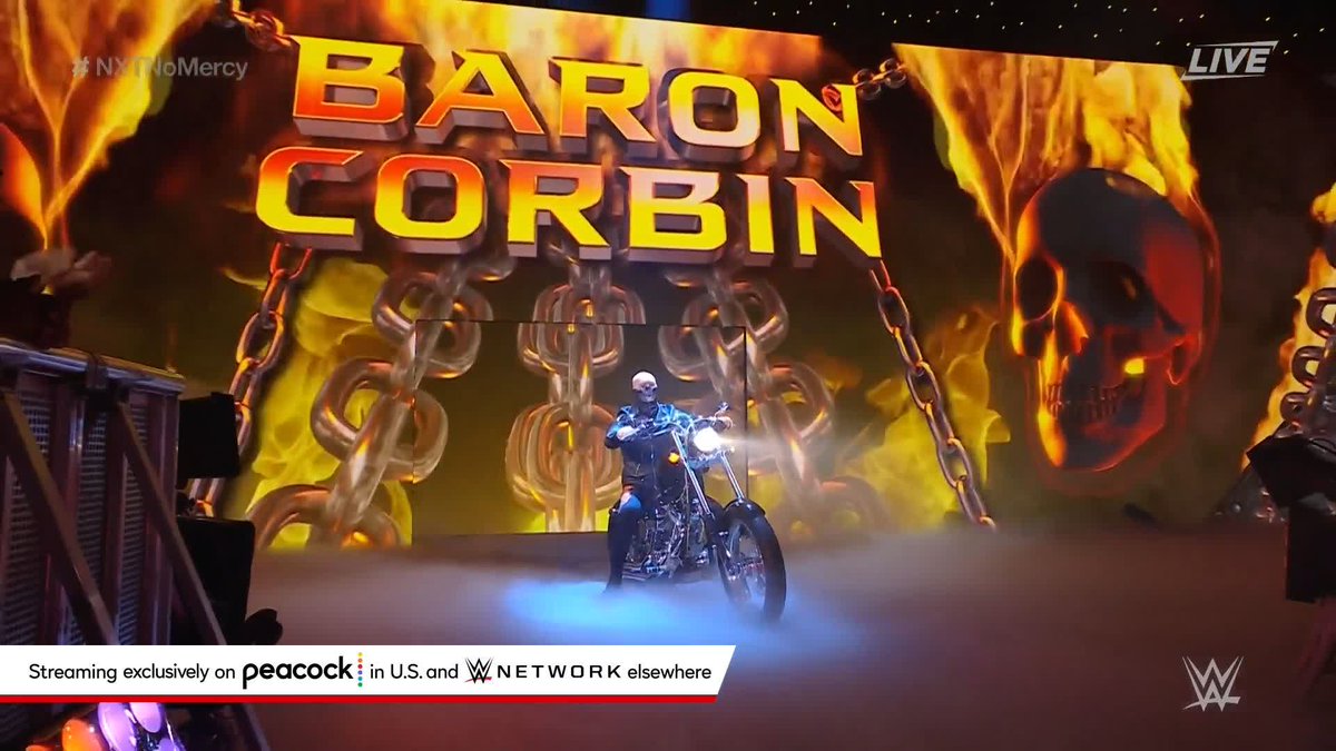 🏍️🏍️🏍️ Corbin arriving in style! #NXTNoMercy