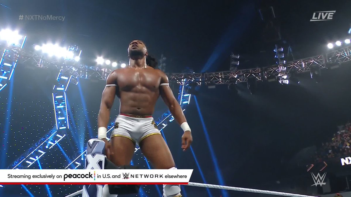 HE DID IT!!!! Trick Williams is the new #WWENXT North American Champion!!! #NXTNoMercy