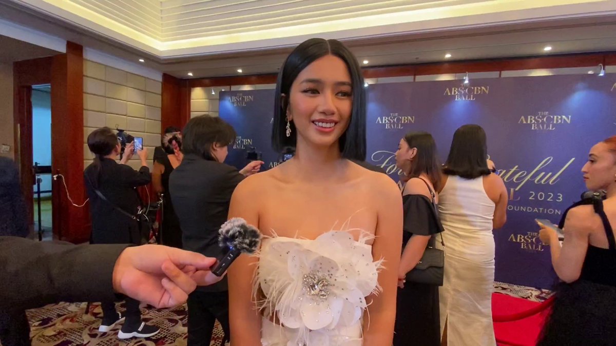 Kaori Oinuma shares she is happy and thankful for the good reception of her performance in the film "A Very Good Girl". #ABSCBNBall2023 #ABSCBNBallRedCarpet2023 Related stories: