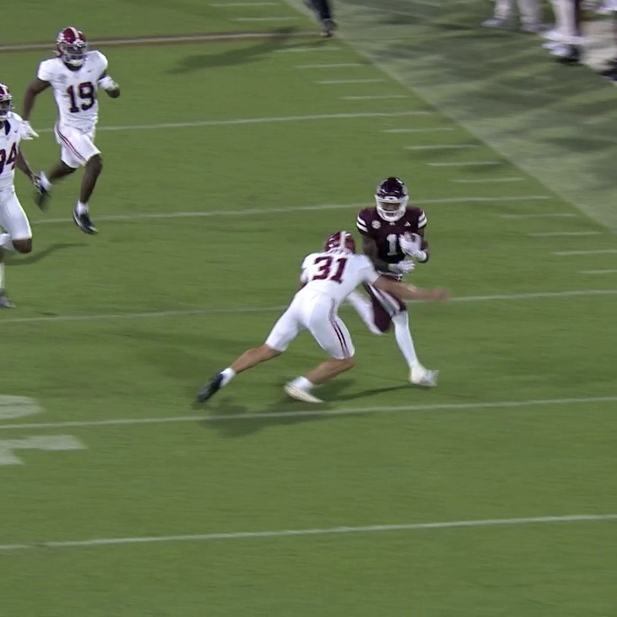 Bama's kicker laid the boom 😤💥 Alabama Football