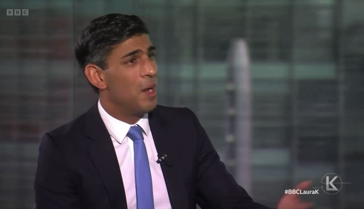 Excellent interview ⁦Rishi Sunak⁩ with ⁦Laura Kuenssberg⁩ today 👍