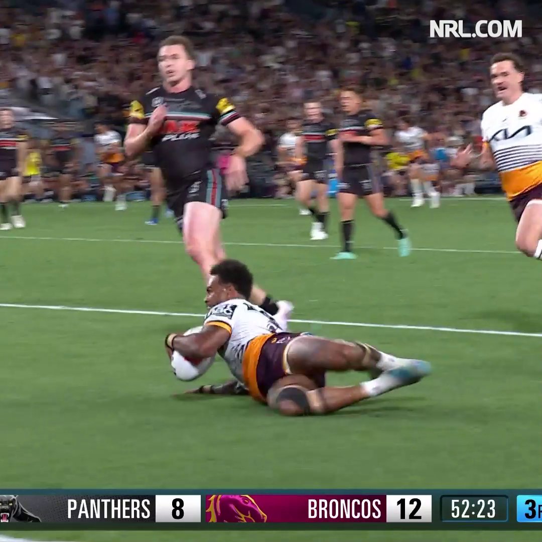 HERE COMES EZRA 😤 #NRLGF