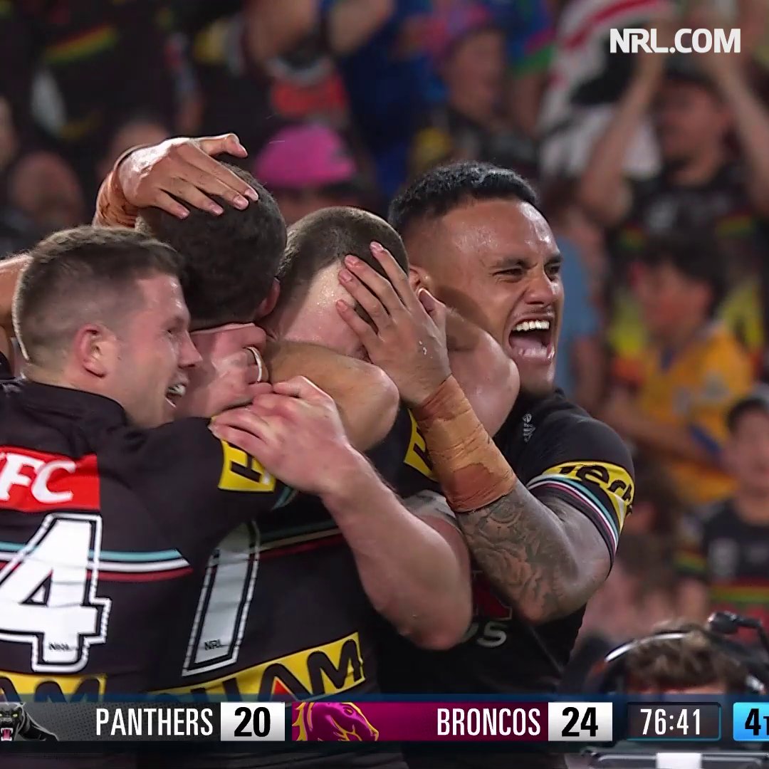Nathan Cleary you freak! 🤯 #NRLGF