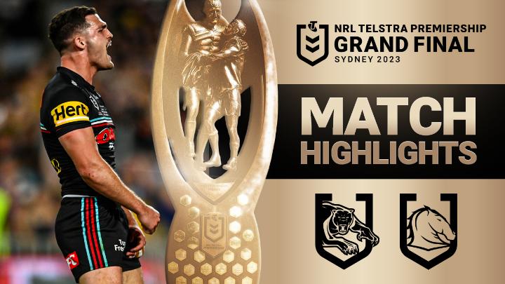 Match Highlights 🎥 - #NRLGF Nathan Cleary produced the finest performance of his career to lead the premiers to a remarkable triumph over the Broncos in an epic decider!
