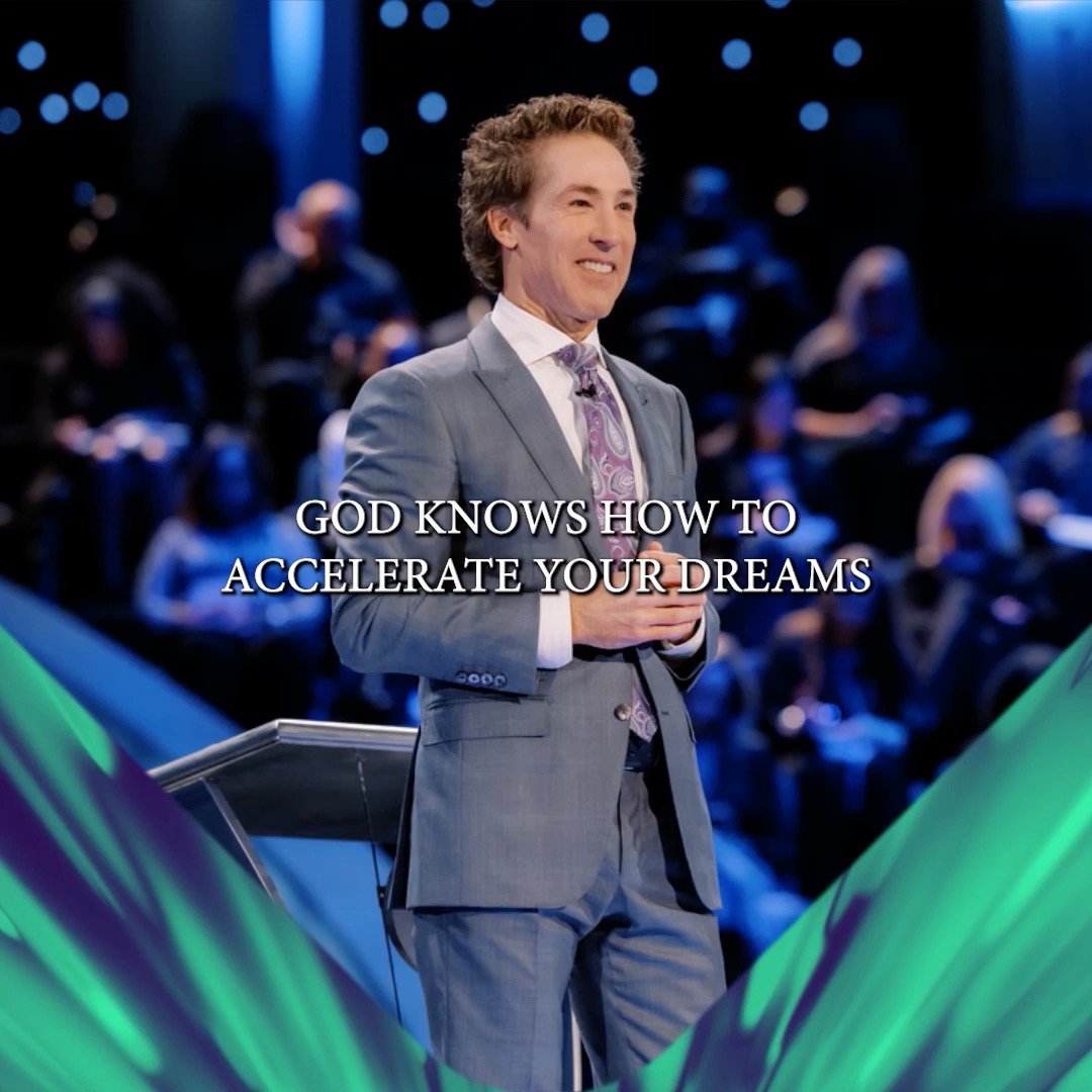God said in Isaiah 60, “I will make it happen quickly.” It may look like you’re falling behind &amp; it’s too late to accomplish your dream. Don’t worry; God knows how to speed things up. He can do it quickly. Tune into Joel’s message today, "Fast Forward"!