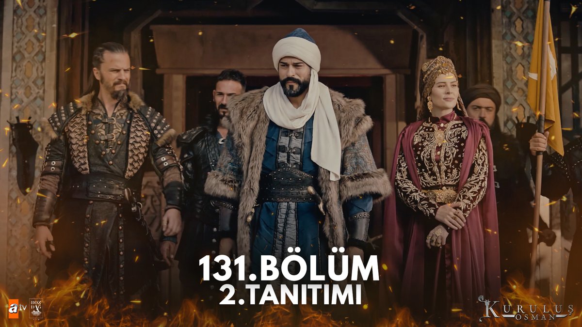 “Gayrı yeni bir çağ başlıyor!” "From now on, a new age is dawning!" #KuruluşOsman 131.Bölüm 2.Tanıtımı Kuruluş Osman heyecan dolu yeni bölümüyle çarşamba 20.00’de #atv’de! @kurulusdizisi atv