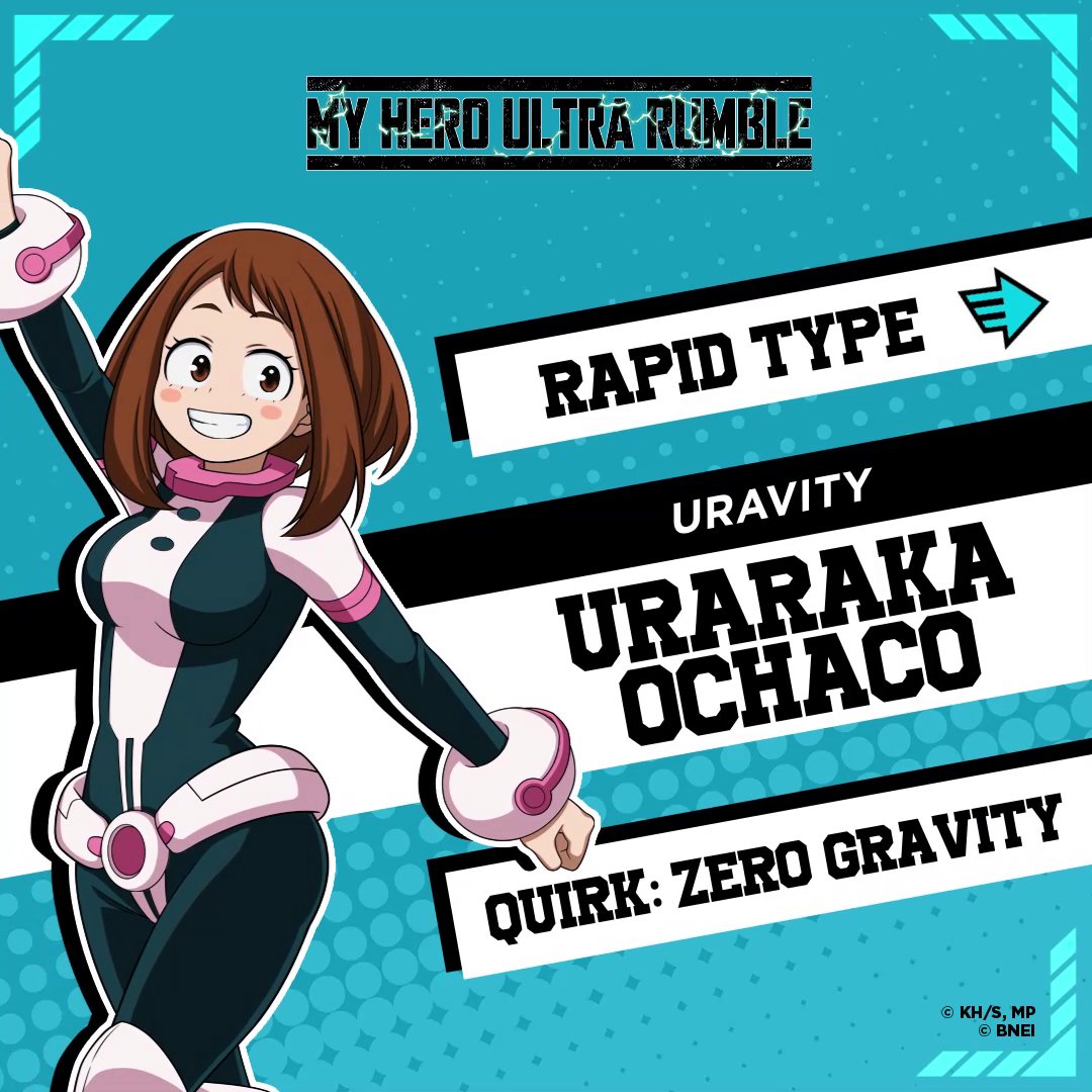 With her Quirk "Zero Gravity", nobody would dare diss this fly girl! It's Uravity! #MHUR