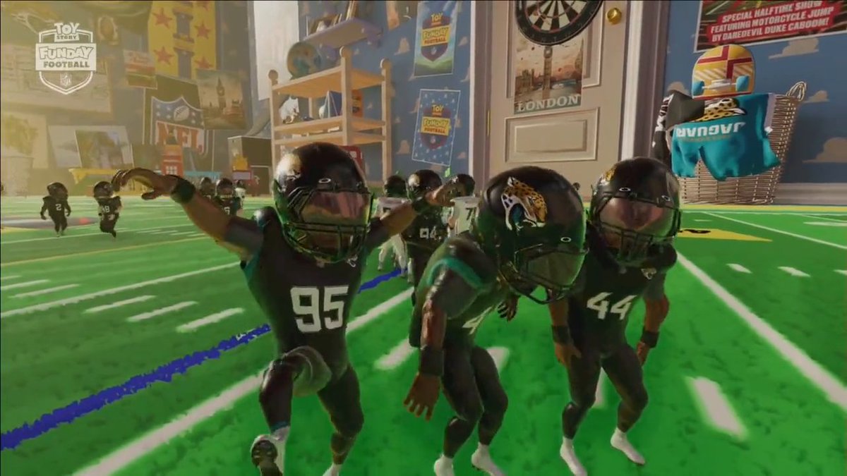 THEY EVEN GOT THE CELLY IN THE TOY STORY VERSION 😂 #ATLvsJAX | Toy Story Funday on ESPN+: