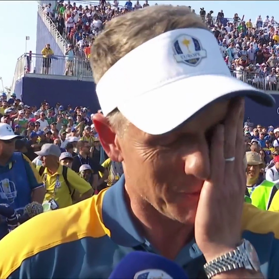 Phenomenal captaincy from Luke Donald throughout the whole Ryder Cup. An incredible golfing mind but also a brilliant person. Totally deserved. #RyderCup