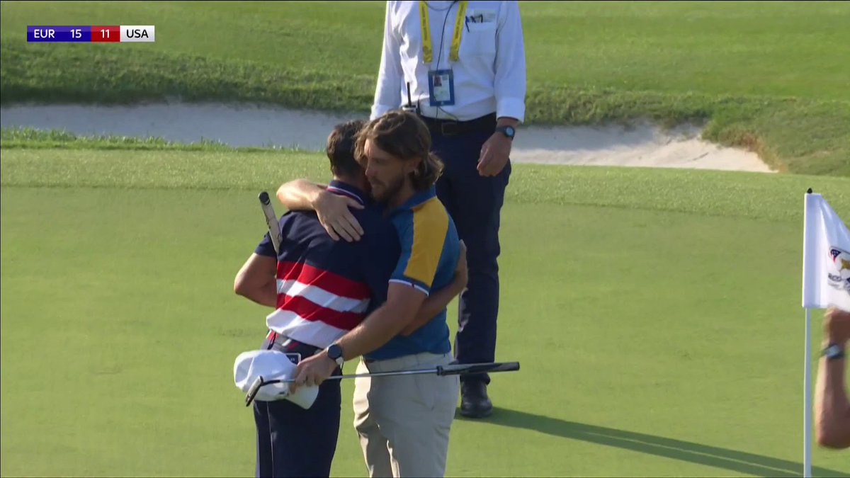 EUROPE WIN THE RYDER CUP! 🇪🇺