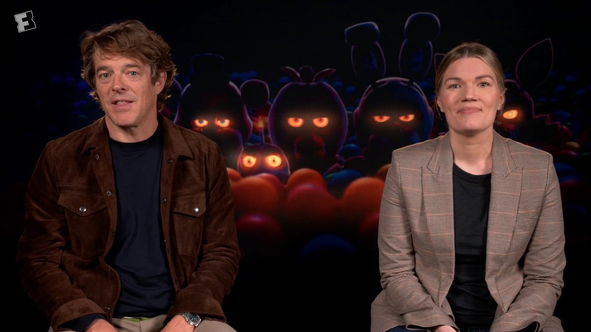 Producer Jason Blum and Director Emma Tammi were 𝒅𝒚𝒊𝒏𝒈 to play Fandango's Five Favorites with us. See how they brought #FiveNightsAtFreddys to life in theaters and on Peacock October 27. Get your 🎟s NOW!👇