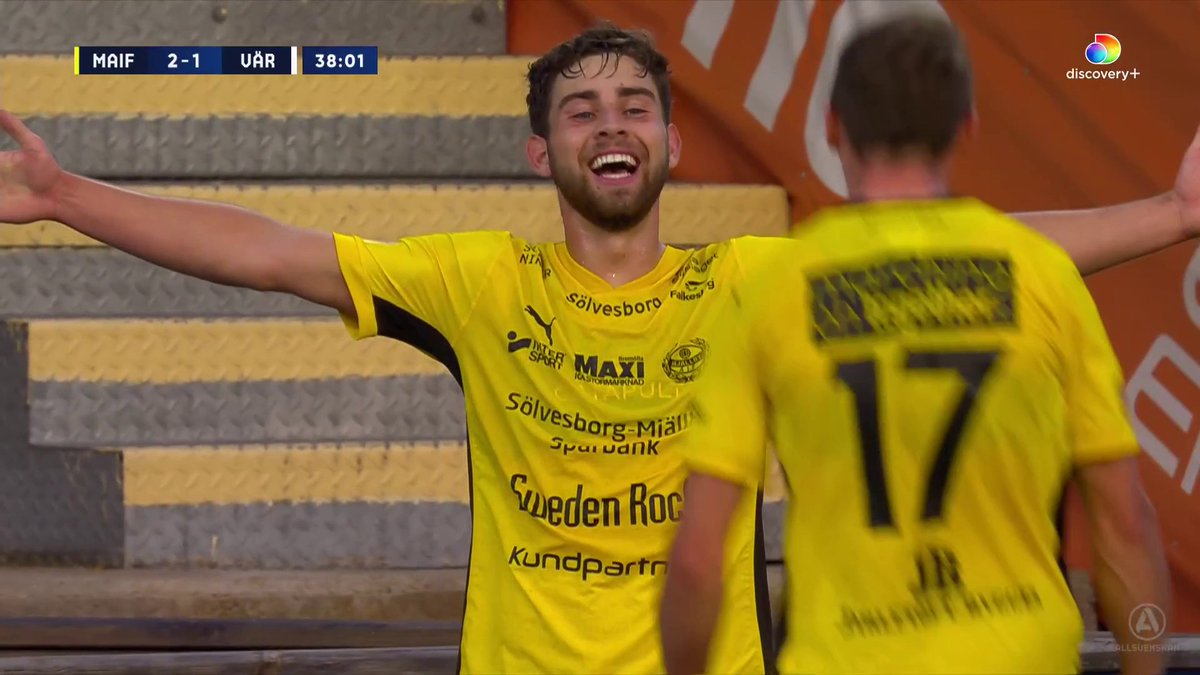 GUÐMUNDUR BALDVIN NÖKKVASON 🇮🇸(2004) RETAKES THE LEAD WITH A GOLAZO FOR HIS FIRST EVER ALLSVENSKAN GOAL!!!