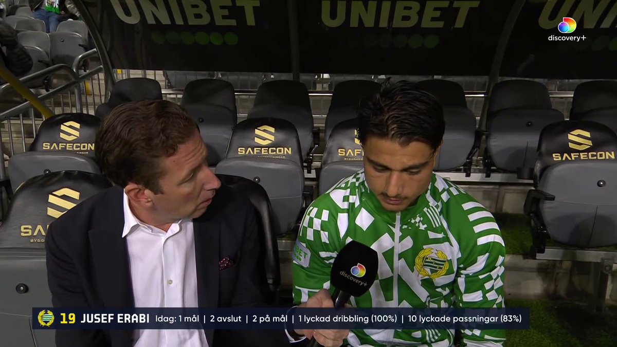 🗣 Jusef Erabi efter krysset mot IFK Göteborg: "Det är ett jävla skitdomslut, de får straffen helt gratis. Vi har full kontroll på matchen."