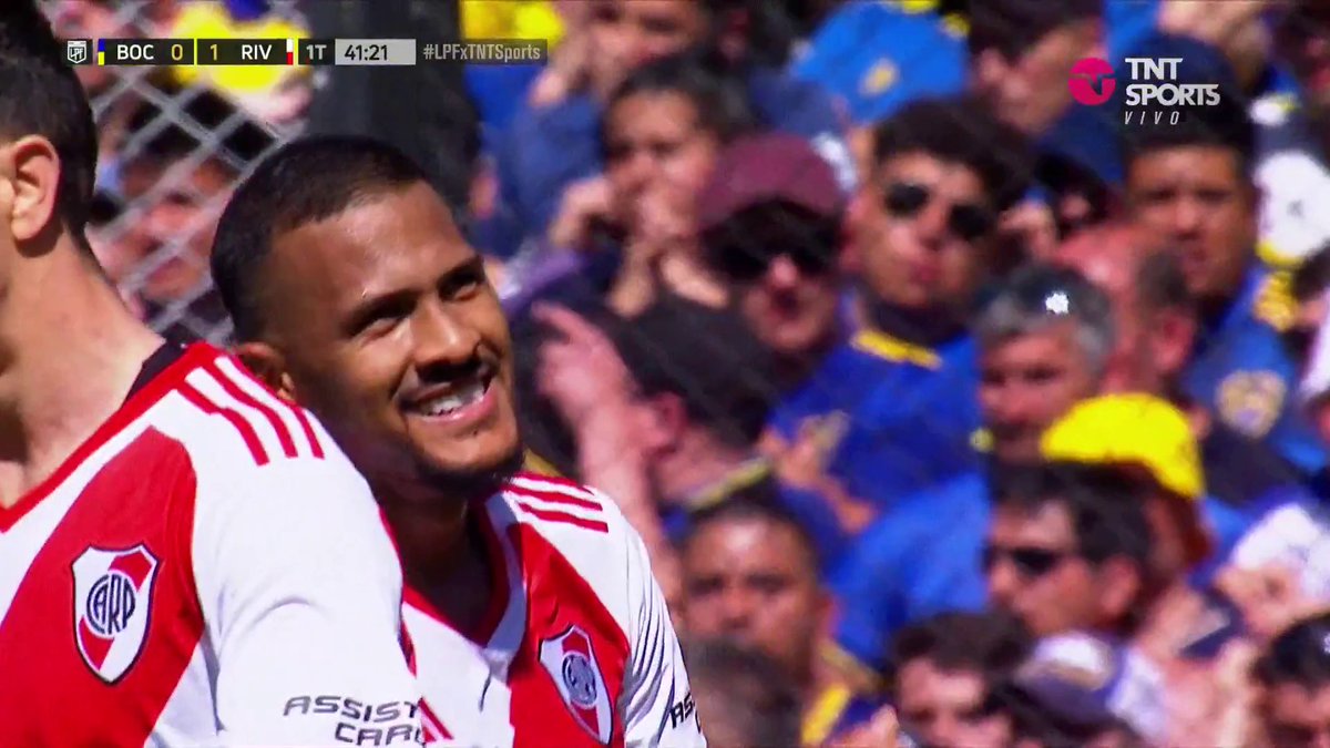 🎥 Remate de Enzo, desvío de Rondón y grito Millonario en La Boca 🤍❤️🤍💪