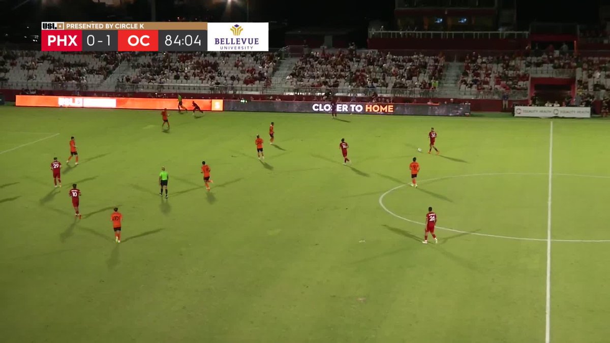 When Phoenix Rising FC needed a goal, Emil Cuello answered! ๐ #PHXvOC