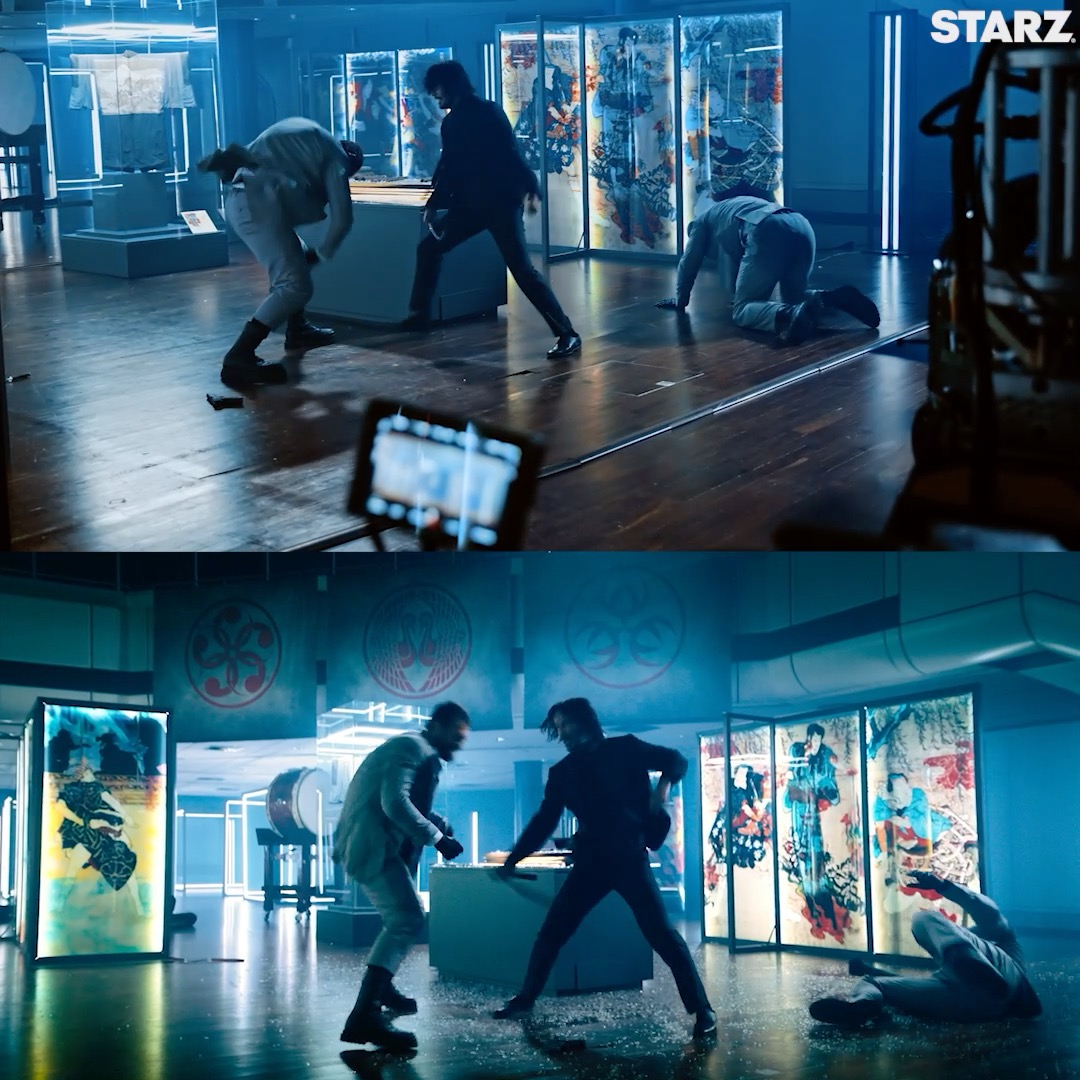 Keanu Reeves levels up the action in #JohnWick4, now available on the STARZ App