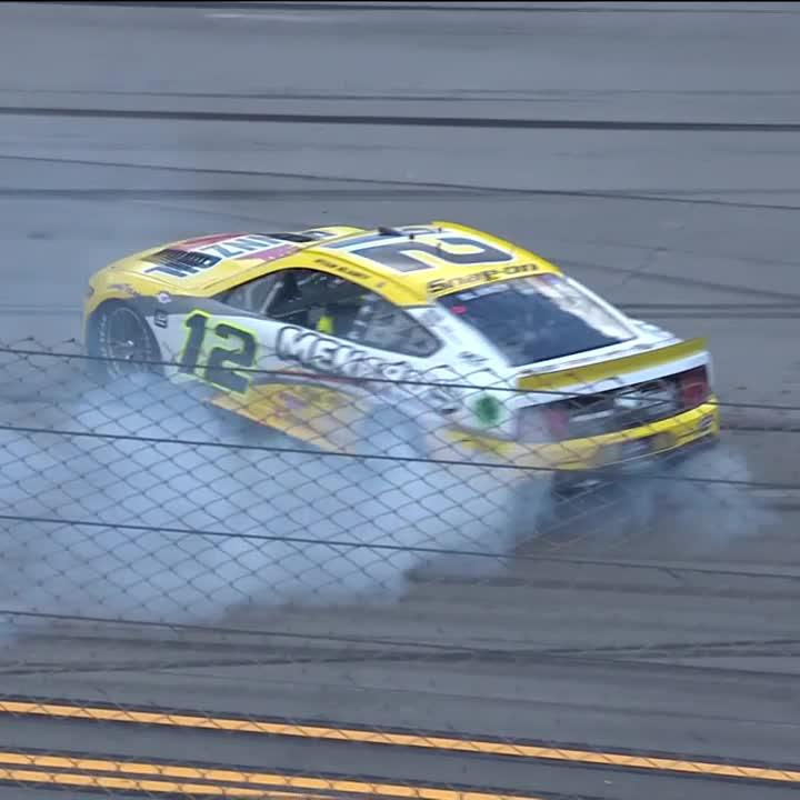 You got to repost this to congratulate Ryan Blaney on making the Round of 8! #NASCARPlayoffs