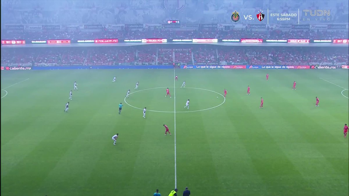 ¡Arranca el partido en Toluca! 🤩🤩🤩 ¿Cuál es tu pronóstico? 🤔🤔🤔 😈 0-0 🐐 🔴 EN VIVO: 📺 Las Estrellas #LoNuestroEsElFutbol