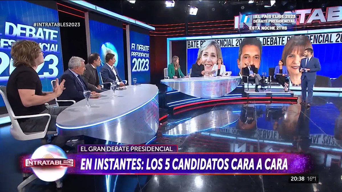 📢 #ELPAÍSELIGE - IÑAKI GUTIERREZ: "Milei está en condiciones de conducir el país" En instantes: los 5 candidatos cara a cara. natasha magaldi Intratables