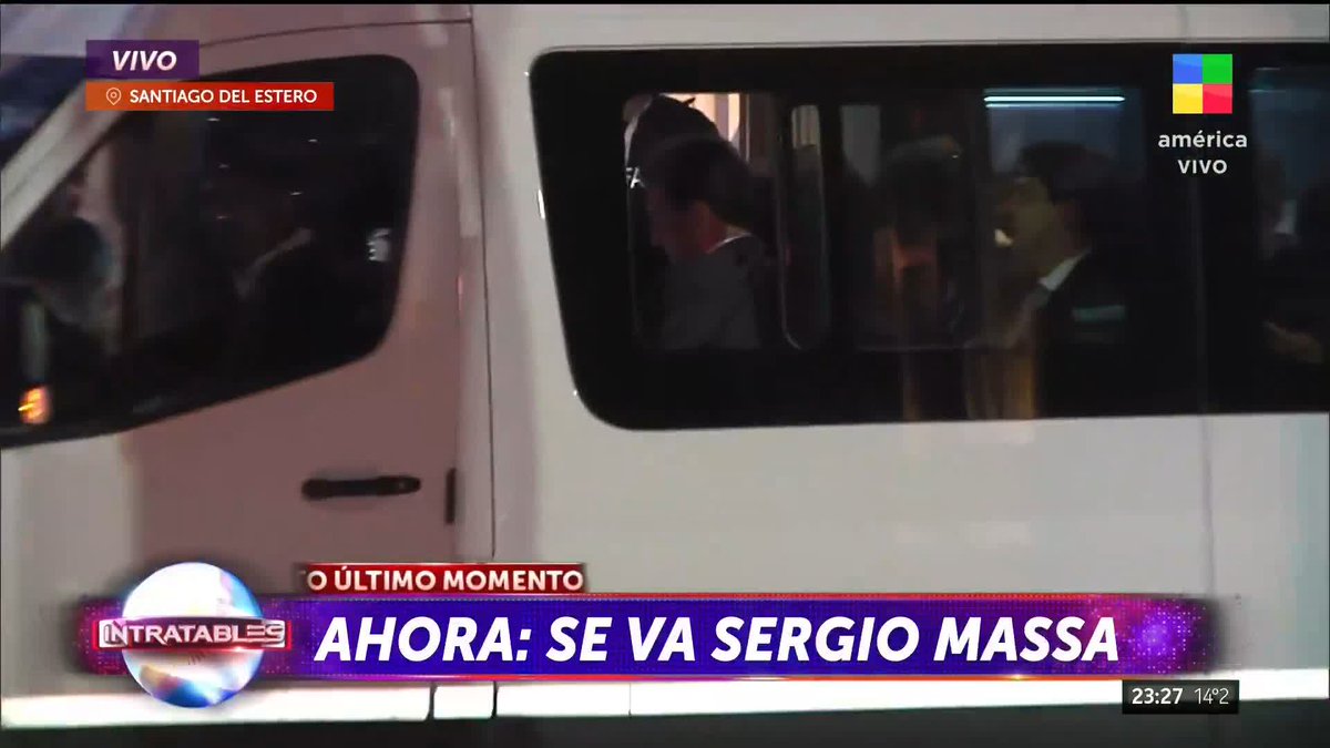 📢 AHORA: se va Sergio Massa 💬 "Martín Insaurralde tiene que renunciar a la candidatura" Cc Nicolás Magaldi ⚡️ Intratables