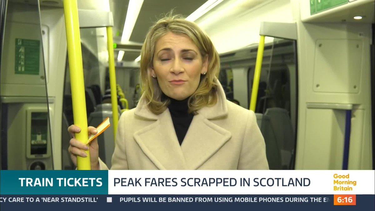 Rail passengers in Scotland could make significant savings from today. Peak train fares are being scrapped as part of a six-month pilot to encourage more people to use public transport. In some cases the most expensive tickets will cost around half the usual peak price.
