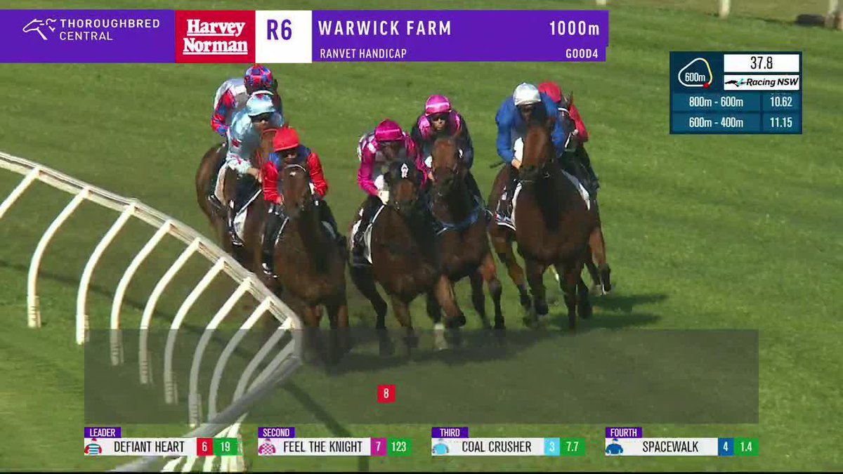 Spacewalk in a cake walk! James McDonald with a peace for Godolphin and James A. Cummings.