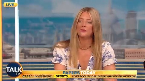 "It's really not about me, it's about women in general." Ava-Santina Evans says she looks forward to seeing what GB News does next after suspending presenters Dan Wootton, Laurence Fox and Calvin Robinson. #TalkToday | #TalkTV