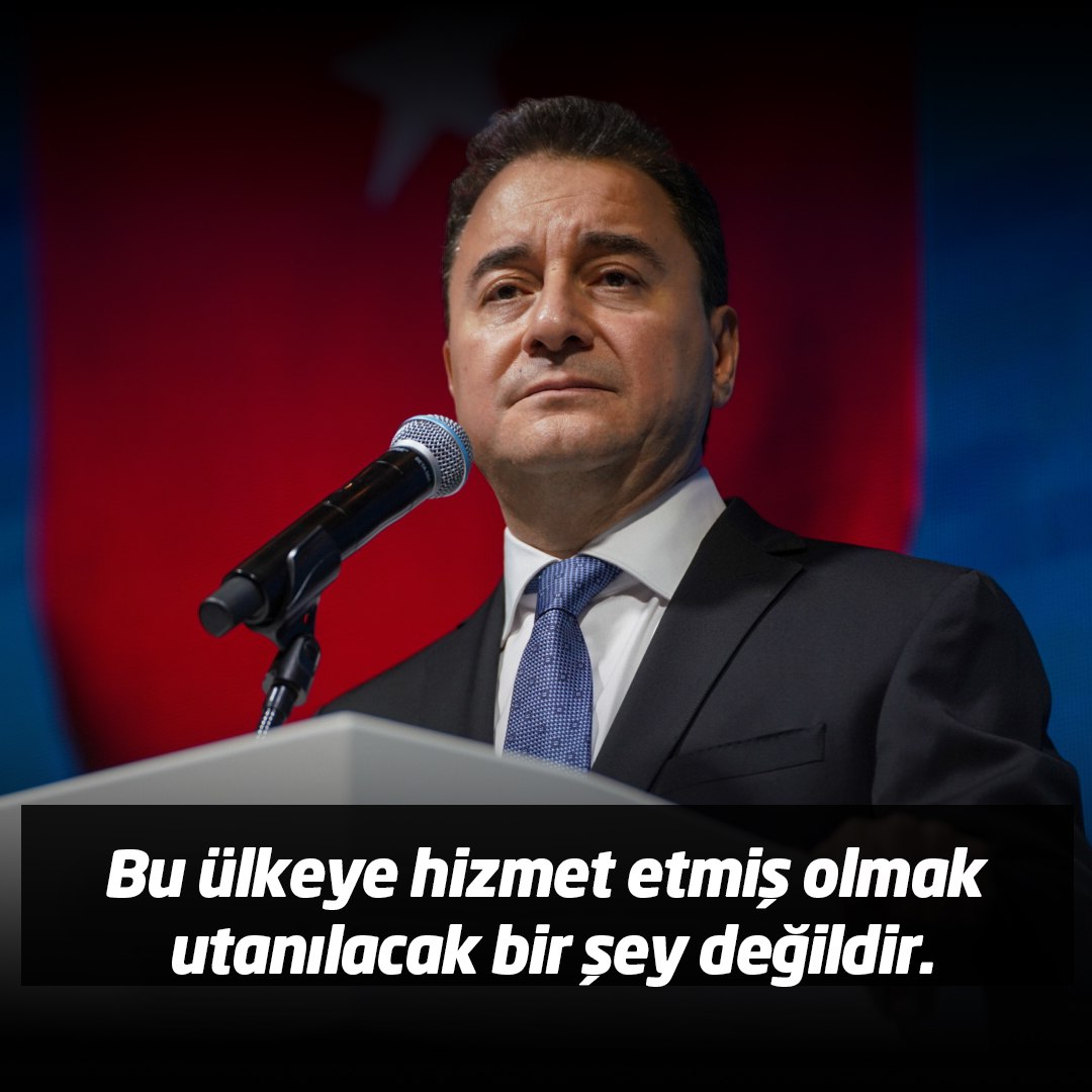 Ülkemize hizmet ettiğim günler üzerinden beni yıpratmak isteyenlere söyleyecek tek bir sözüm var: Bu ülkeye hizmet etmiş olmak utanılacak bir şey değildir.