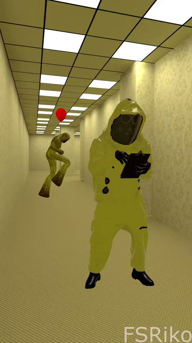 When you're being stalked💀 Thanks to SpicyWontonbad2 for the help while I've had covid! #vrchat #backrooms
