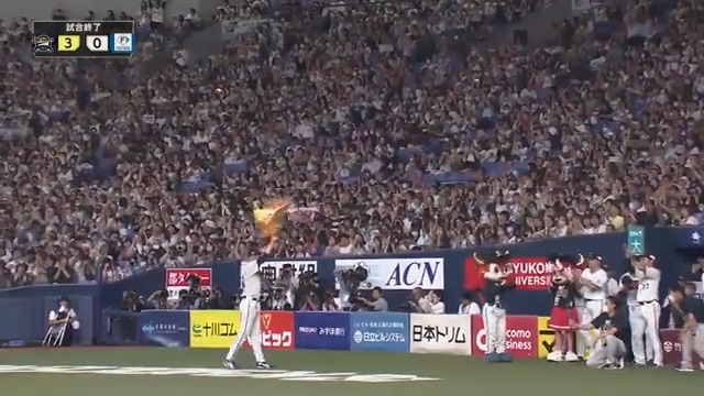 オリックス #平野佳寿 投手が最終回を締めてゲームセット‼️🔥 日米通算250セーブ達成㊗️ 💐 #Bs2023 オリックス・バファローズ 👇ライブ配信はこちらから！