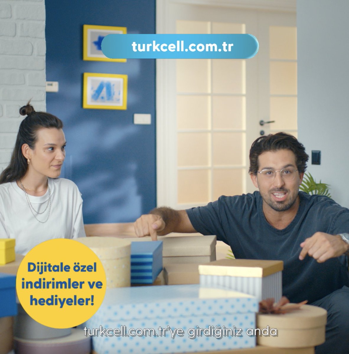 Kolaylıkla hat sahibi olmak için #BiTurkcellYeter 💛 Siz de yeni hat başvurunuzu yapın, hattınız kapınıza kadar gelsin! Üstelik dijitale özel indirimler ve hediyelerle. 🎁